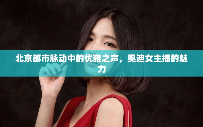 北京都市脈動(dòng)中的優(yōu)雅之聲，奧迪女主播的魅力
