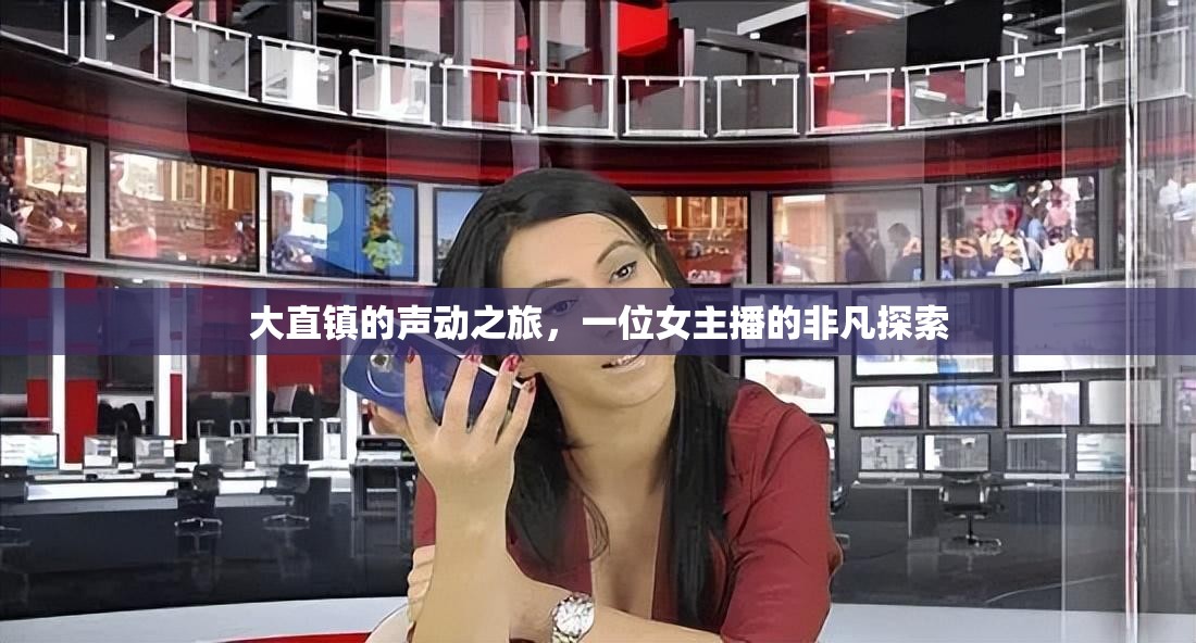 大直鎮(zhèn)的聲動之旅，一位女主播的非凡探索