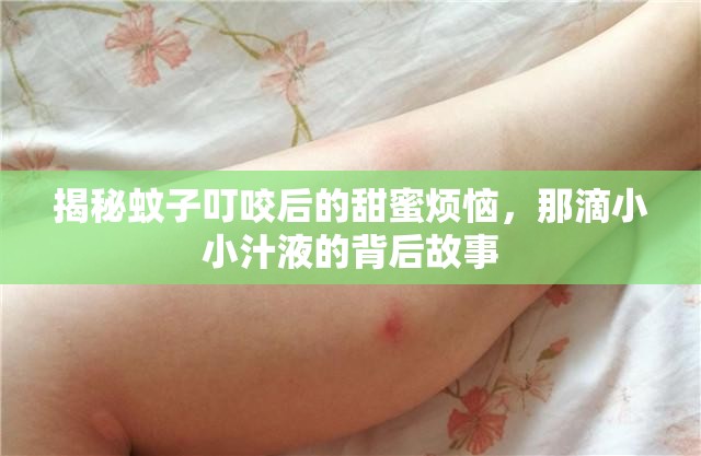 揭秘蚊子叮咬后的甜蜜煩惱，那滴小小汁液的背后故事