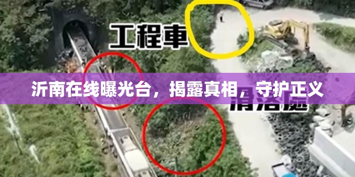 沂南在線曝光臺(tái)，揭露真相，守護(hù)正義