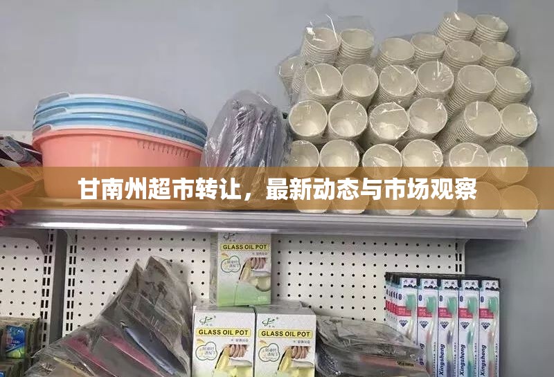 甘南州超市轉(zhuǎn)讓，最新動態(tài)與市場觀察