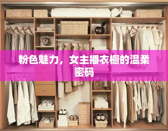 粉色魅力，女主播衣櫥的溫柔密碼
