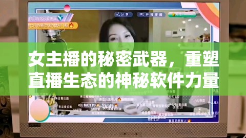 女主播的秘密武器，重塑直播生態(tài)的神秘軟件力量