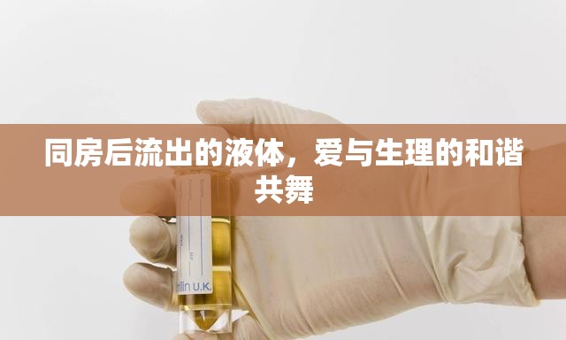 同房后流出的液體，愛與生理的和諧共舞