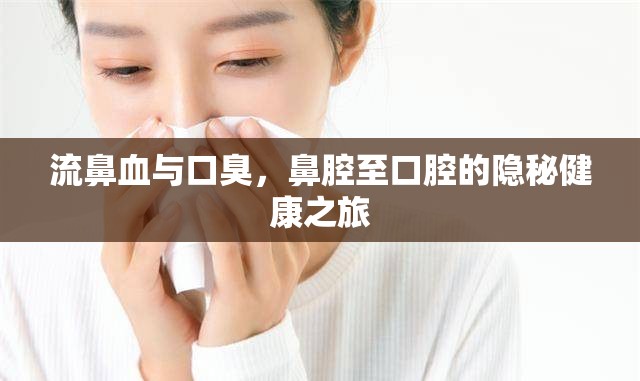 流鼻血與口臭，鼻腔至口腔的隱秘健康之旅