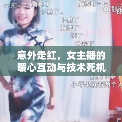 意外走紅，女主播的暖心互動(dòng)與技術(shù)死機(jī)下的直播新境界