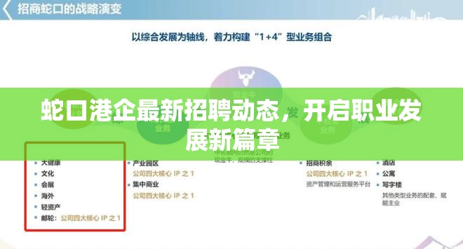 蛇口港企最新招聘動(dòng)態(tài)，開(kāi)啟職業(yè)發(fā)展新篇章