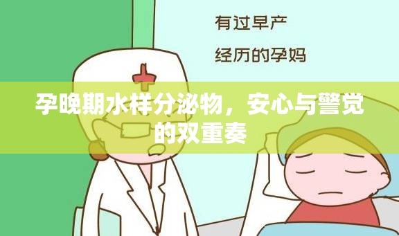 孕晚期水樣分泌物，安心與警覺(jué)的雙重奏