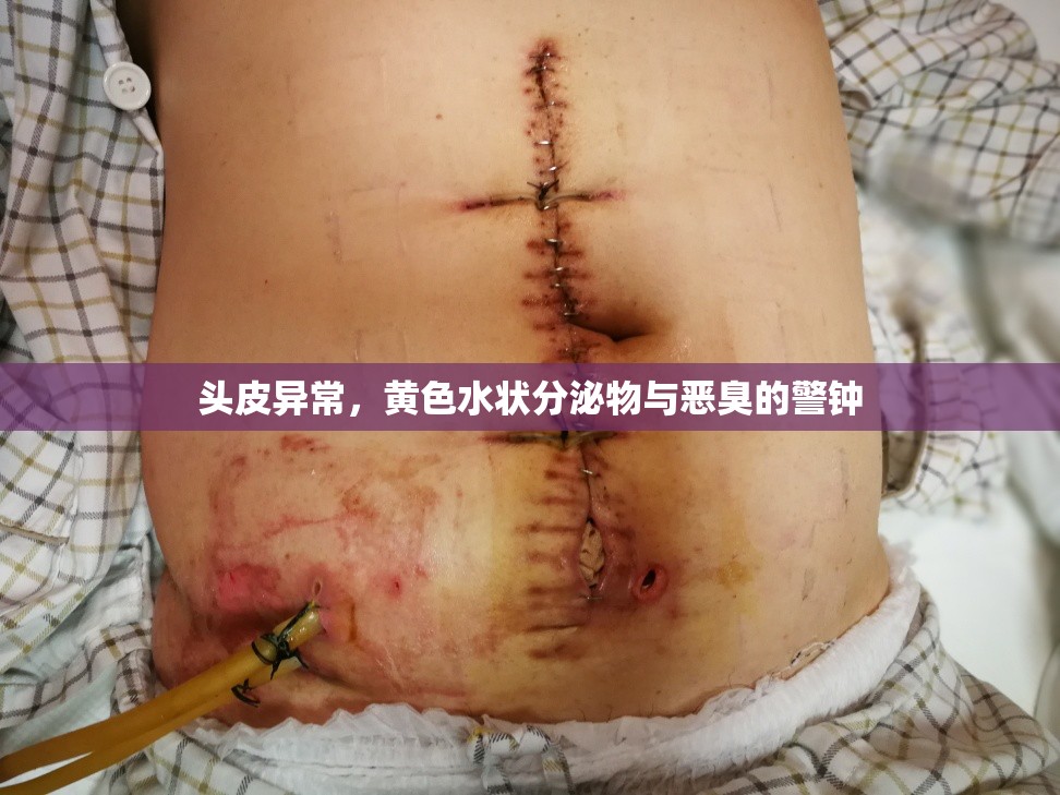 頭皮異常，黃色水狀分泌物與惡臭的警鐘