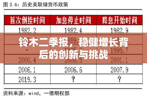 鈴木二季報(bào)，穩(wěn)健增長(zhǎng)背后的創(chuàng)新與挑戰(zhàn)