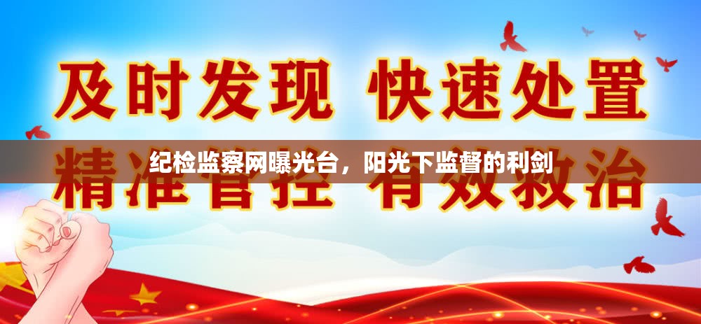紀(jì)檢監(jiān)察網(wǎng)曝光臺(tái)，陽(yáng)光下監(jiān)督的利劍