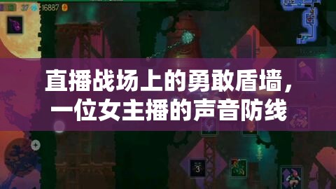 直播戰(zhàn)場上的勇敢盾墻，一位女主播的聲音防線