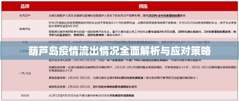 葫蘆島疫情流出情況全面解析與應(yīng)對(duì)策略
