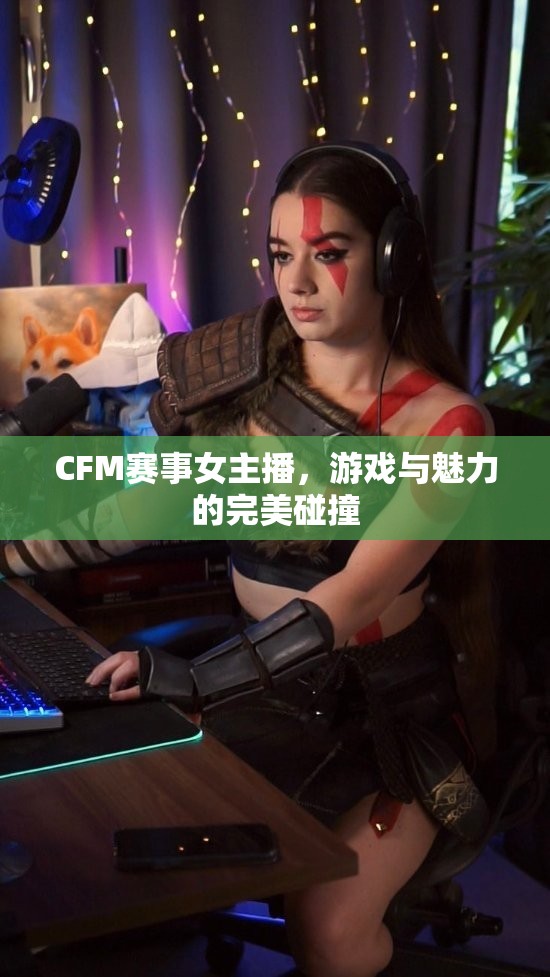 CFM賽事女主播，游戲與魅力的完美碰撞