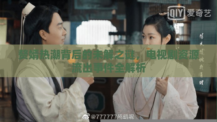 贅婿熱潮背后的未解之謎，電視劇資源流出事件全解析