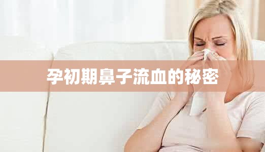 孕初期鼻子流血的秘密