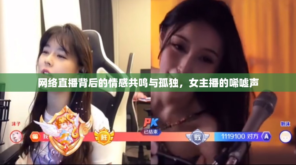 網(wǎng)絡(luò)直播背后的情感共鳴與孤獨(dú)，女主播的唏噓聲