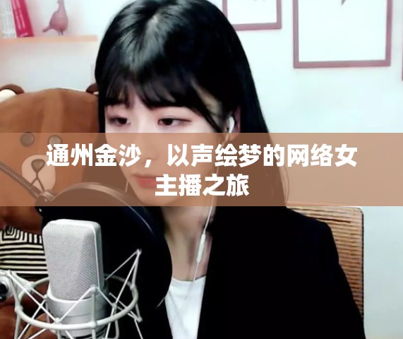 通州金沙，以聲繪夢的網(wǎng)絡(luò)女主播之旅