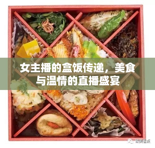 女主播的盒飯傳遞，美食與溫情的直播盛宴
