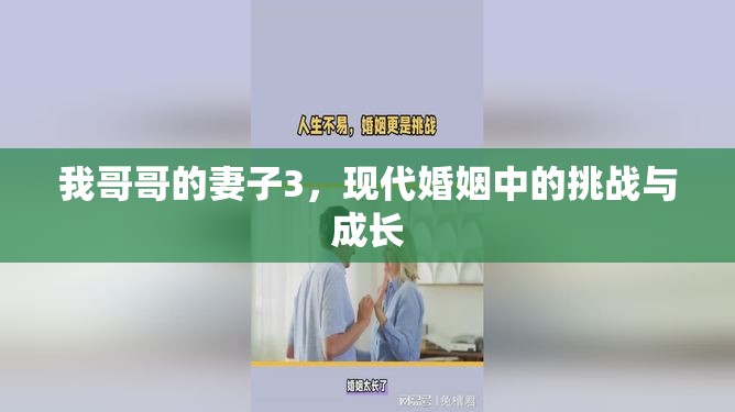 我哥哥的妻子3，現(xiàn)代婚姻中的挑戰(zhàn)與成長(zhǎng)
