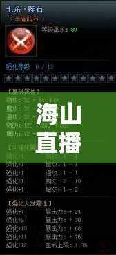 海山直播界的雷霆之怒，一次深刻的訓(xùn)斥與反思