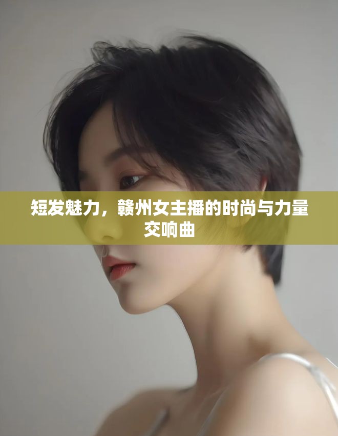 短發(fā)魅力，贛州女主播的時(shí)尚與力量交響曲
