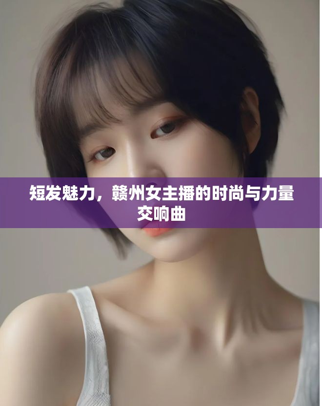 短發(fā)魅力，贛州女主播的時(shí)尚與力量交響曲