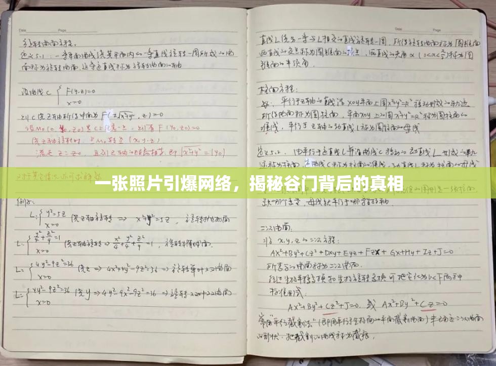 一張照片引爆網(wǎng)絡(luò)，揭秘谷門背后的真相