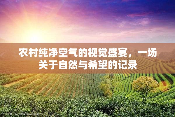 農(nóng)村純凈空氣的視覺盛宴，一場關(guān)于自然與希望的記錄