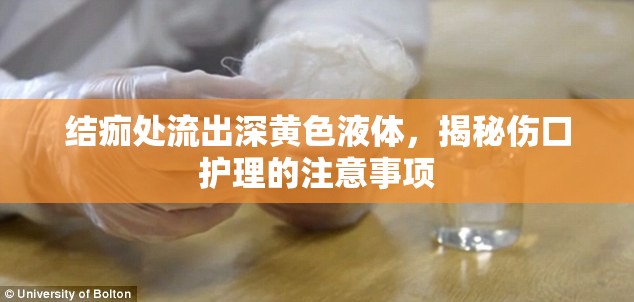 結(jié)痂處流出深黃色液體，揭秘傷口護理的注意事項