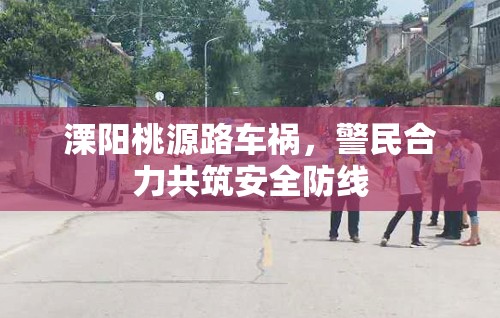 溧陽桃源路車禍，警民合力共筑安全防線