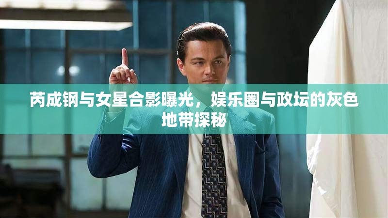 芮成鋼與女星合影曝光，娛樂圈與政壇的灰色地帶探秘