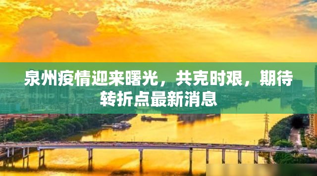 泉州疫情迎來曙光，共克時艱，期待轉(zhuǎn)折點最新消息