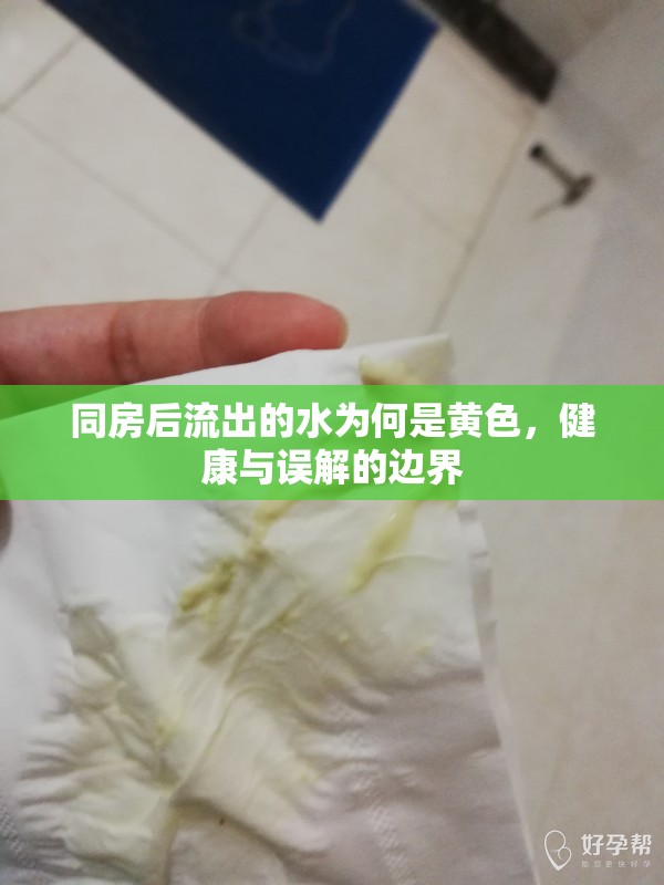 同房后流出的水為何是黃色，健康與誤解的邊界