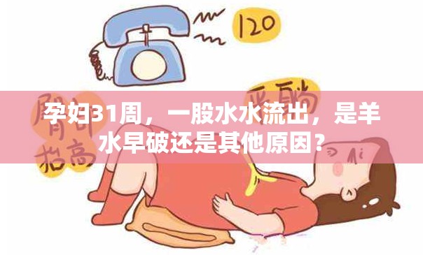 孕婦31周，一股水水流出，是羊水早破還是其他原因？