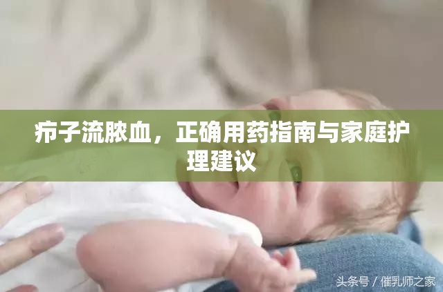 癤子流膿血，正確用藥指南與家庭護理建議