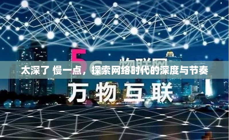 太深了 慢一點，探索網(wǎng)絡(luò)時代的深度與節(jié)奏