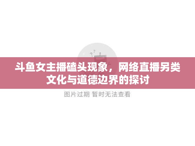 斗魚女主播磕頭現(xiàn)象，網(wǎng)絡直播另類文化與道德邊界的探討