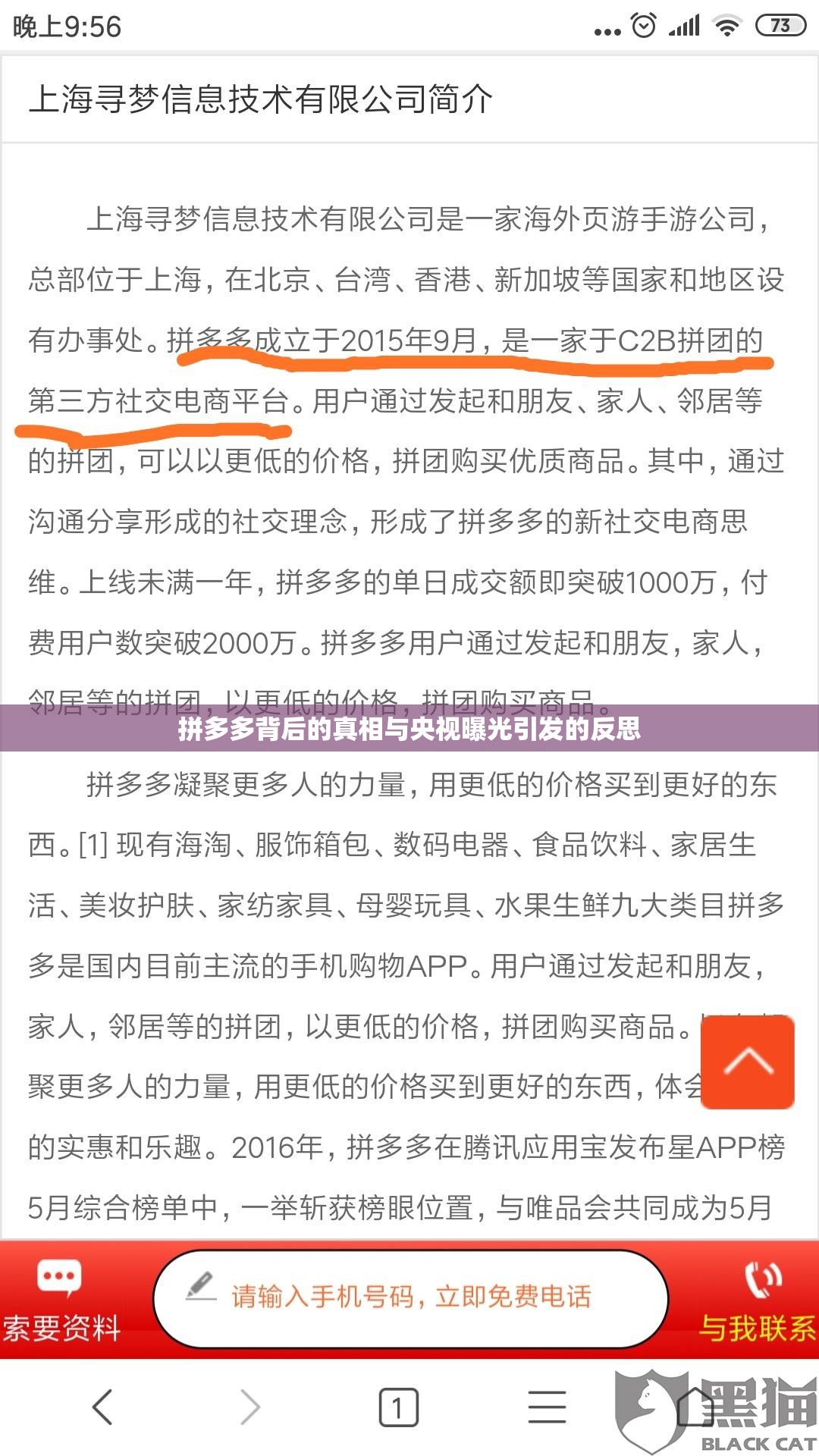 拼多多背后的真相與央視曝光引發(fā)的反思