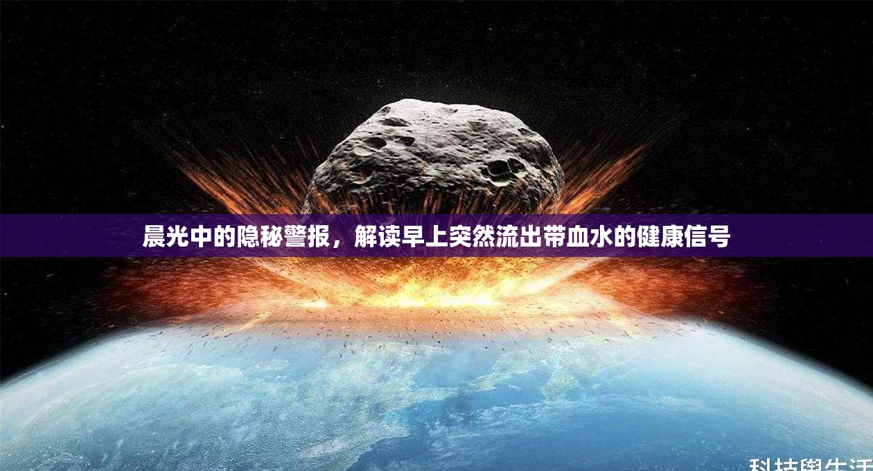 晨光中的隱秘警報(bào)，解讀早上突然流出帶血水的健康信號