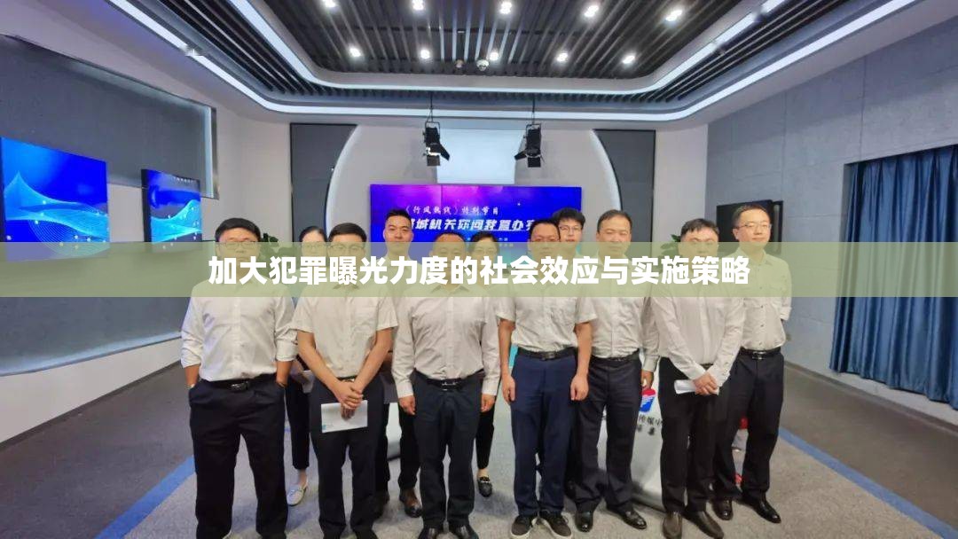 加大犯罪曝光力度的社會(huì)效應(yīng)與實(shí)施策略