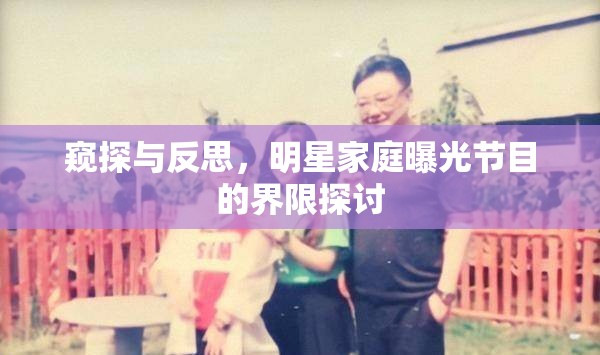 窺探與反思，明星家庭曝光節(jié)目的界限探討