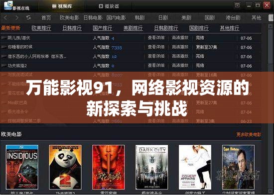 萬能影視91，網(wǎng)絡(luò)影視資源的新探索與挑戰(zhàn)