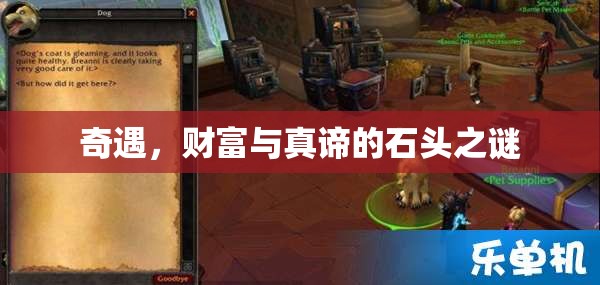 奇遇，財富與真諦的石頭之謎