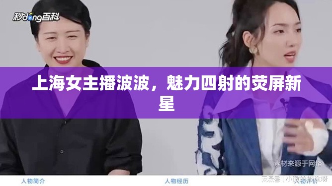 上海女主播波波，魅力四射的熒屏新星