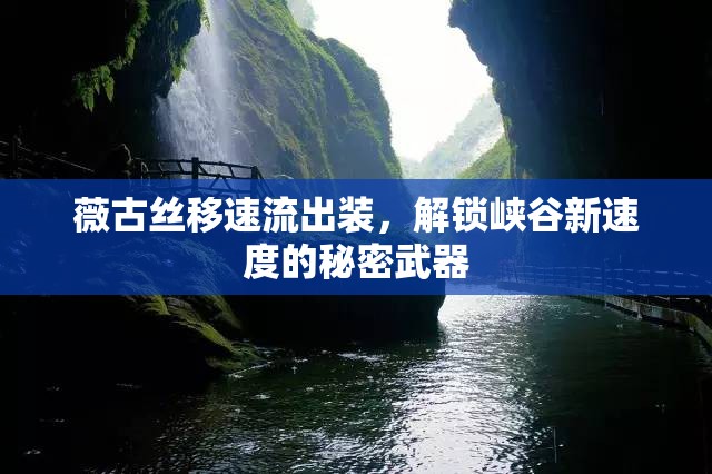薇古絲移速流出裝，解鎖峽谷新速度的秘密武器