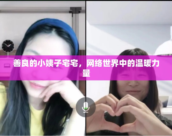 善良的小姨子宅宅，網(wǎng)絡(luò)世界中的溫暖力量