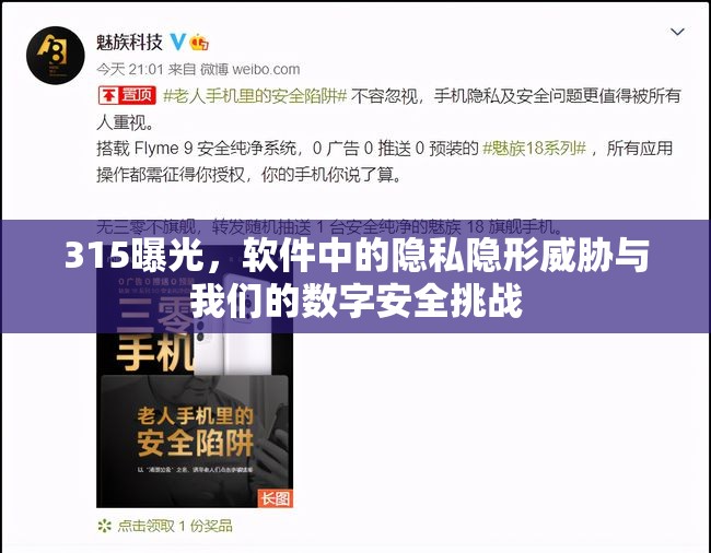 315曝光，軟件中的隱私隱形威脅與我們的數(shù)字安全挑戰(zhàn)