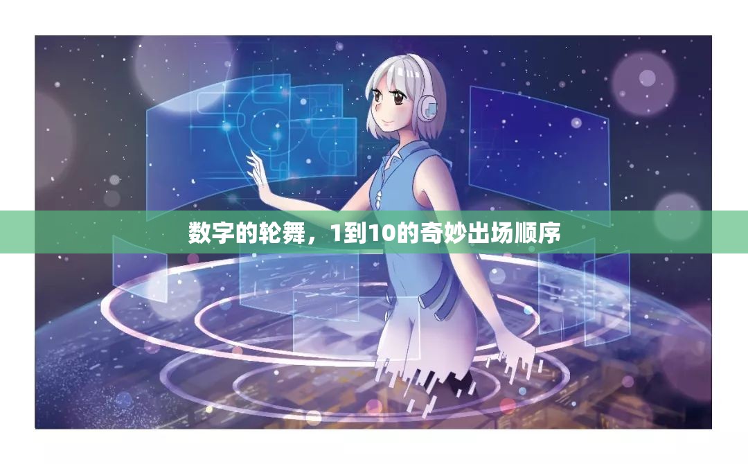 數(shù)字的輪舞，1到10的奇妙出場順序