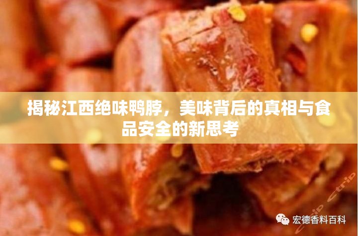 揭秘江西絕味鴨脖，美味背后的真相與食品安全的新思考